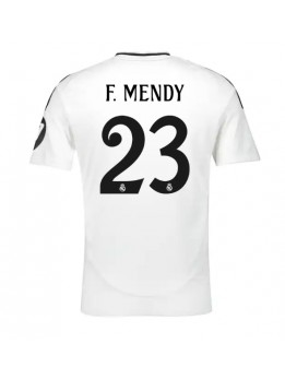 Billige Real Madrid Ferland Mendy #23 Hjemmedrakt 2024-25 Kortermet